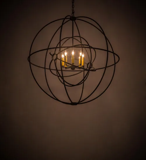 43"W Atom Enerjisi 8 LT Chandelier