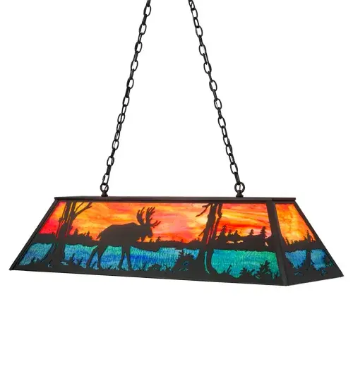The Meyda Tiffany - Moose At Lake by Meyda Lighting - Image 2