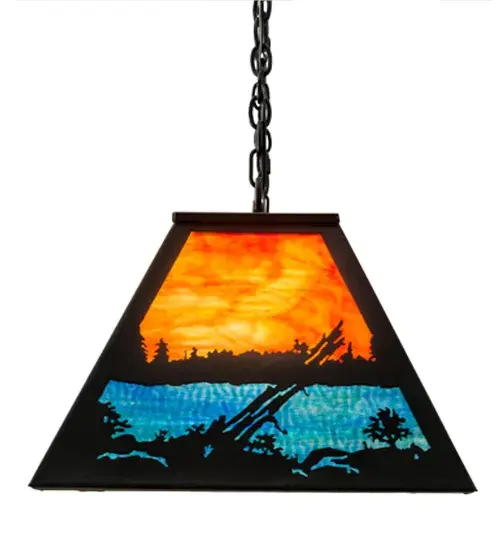 The Meyda Tiffany - Moose At Lake by Meyda Lighting - Image 7