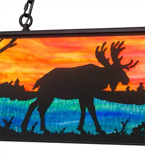 The Meyda Tiffany - Moose At Lake by Meyda Lighting - Image 9