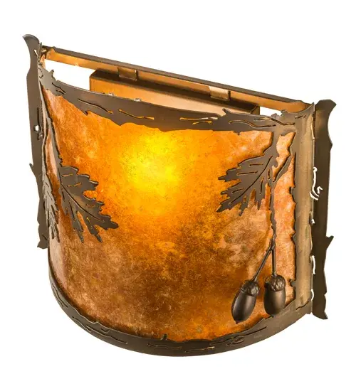 The Meyda Tiffany - Oak Leaf & Acorn by Meyda Lighting - Image 4