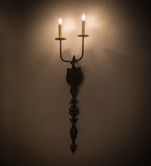 11"Wide Merano 2 Light Wall Sconce