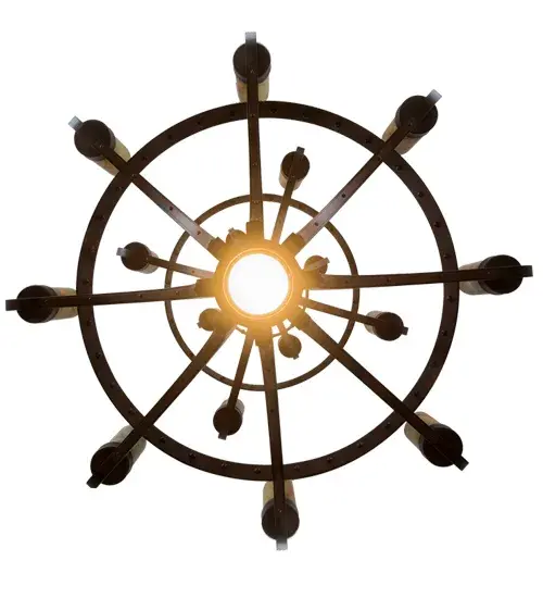 48" Wide Castilla Jadestone 16 Light Three Tier Chandelier - Image 7