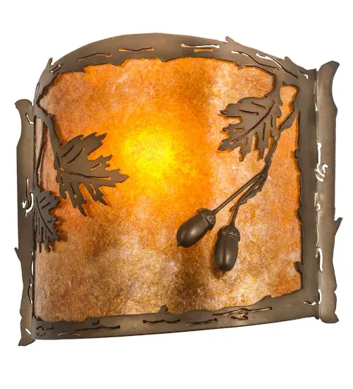 The Meyda Tiffany - Oak Leaf & Acorn by Meyda Lighting - Image 2