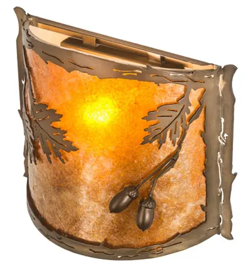 The Meyda Tiffany - Oak Leaf & Acorn by Meyda Lighting - Image 4