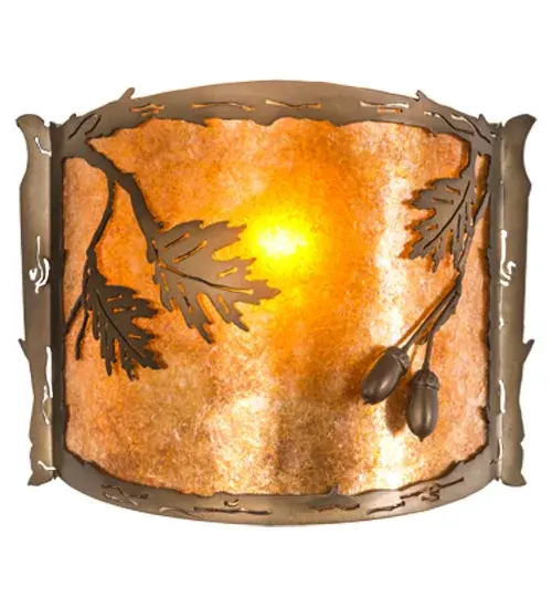 The Meyda Tiffany - Oak Leaf & Acorn by Meyda Lighting - Image 5