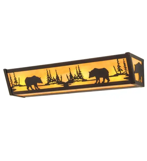 The Meyda Tiffany - Bear At Lake by Meyda Lighting - Image 2