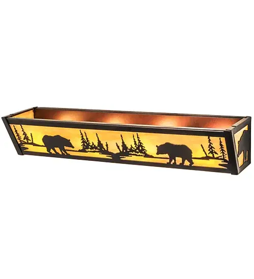 The Meyda Tiffany - Bear At Lake by Meyda Lighting - Image 4