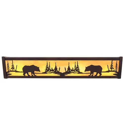 The Meyda Tiffany - Bear At Lake by Meyda Lighting - Image 5