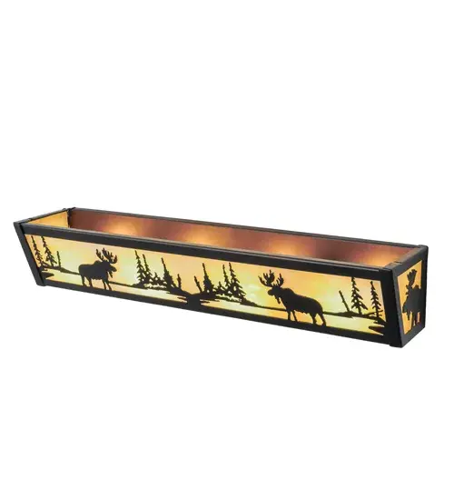 The Meyda Tiffany - Moose At Lake by Meyda Lighting - Image 4
