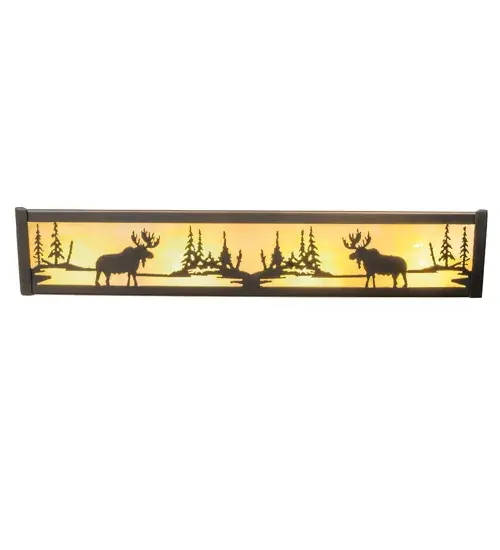 The Meyda Tiffany - Moose At Lake by Meyda Lighting - Image 5