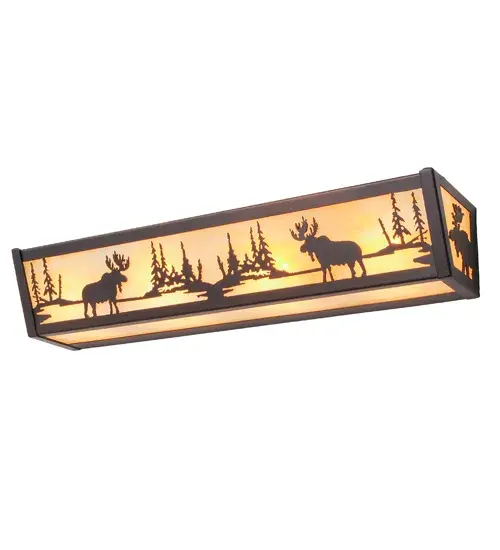 The Meyda Tiffany - Moose At Lake by Meyda Lighting - Image 6