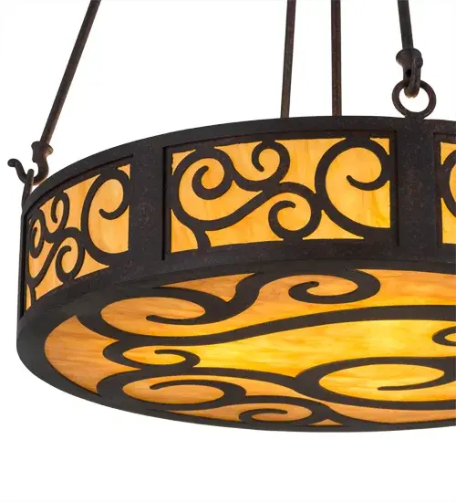 24"W Dean Inverted Pendant - Image 8