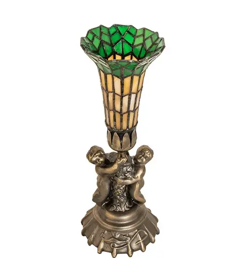 The Meyda Tiffany - Stained Glass Pond Lily by Meyda Lighting - Image 3