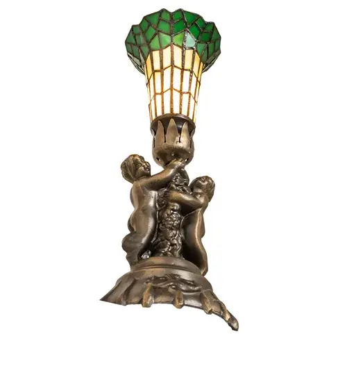 The Meyda Tiffany - Stained Glass Pond Lily by Meyda Lighting - Image 7