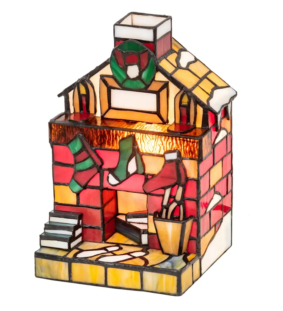 The Meyda Tiffany - Fireplace by Meyda Lighting