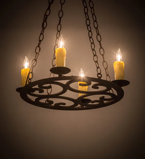 20" Wide Ashley 4 LT Chandelier
