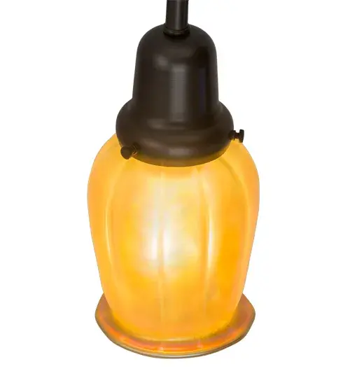 4"W Revival Chelsea Favrile Pendant - Image 5