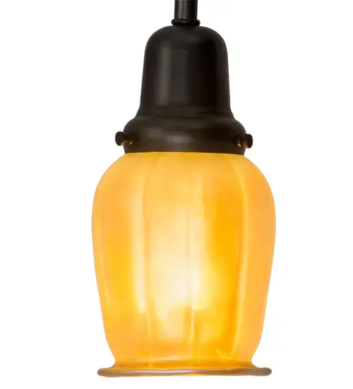 4"W Revival Chelsea Favrile Pendant - Image 6