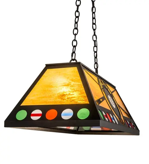 39" Long 8 Ball Personalized Howdy's Bar Oblong Pendant - Image 7