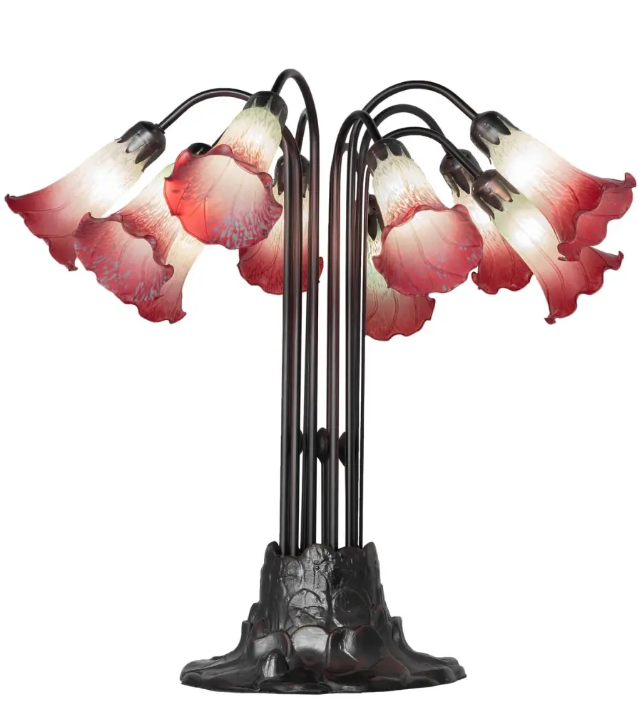 The Meyda Tiffany - Seafoam/Cranberry by Meyda Lighting