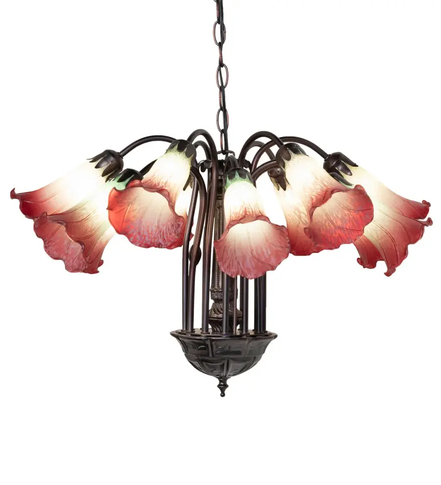 The Meyda Tiffany - Seafoam/Cranberry by Meyda Lighting