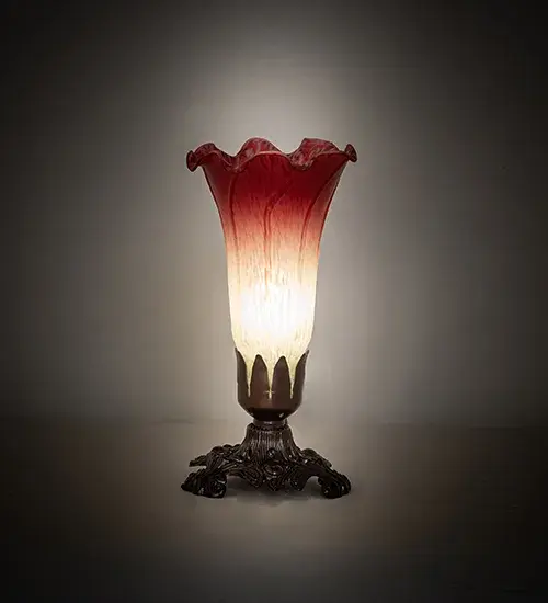 The Seafoam/Cranberry Pond Lily by Meyda Lighting - Image 1