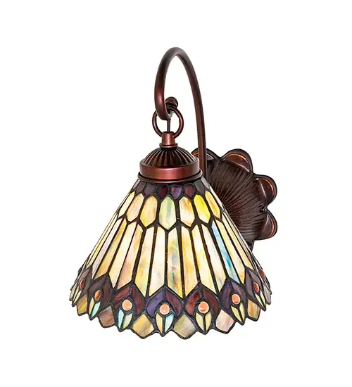 The Tiffany Jeweled Peacock by Meyda Lighting - Image 4