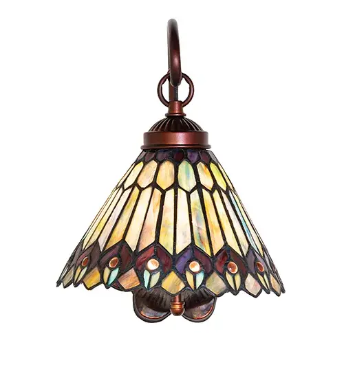 The Tiffany Jeweled Peacock by Meyda Lighting - Image 5