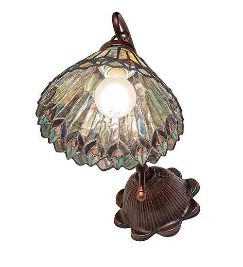 The Tiffany Jeweled Peacock by Meyda Lighting - Image 6