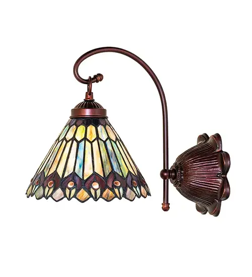 The Tiffany Jeweled Peacock by Meyda Lighting - Image 8