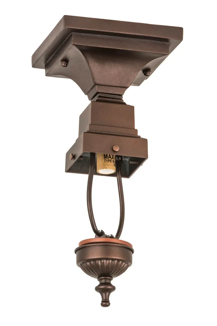 The Meyda Tiffany - Flushmount Hardware by Meyda Lighting