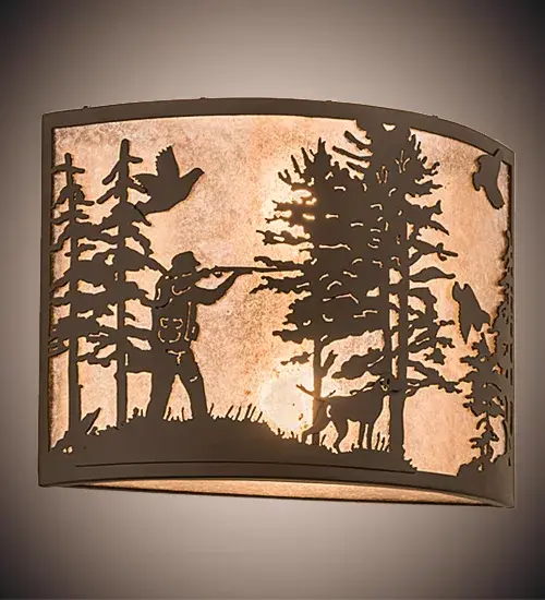 The Quail Hunter W/Dog by Meyda Lighting - Image 1