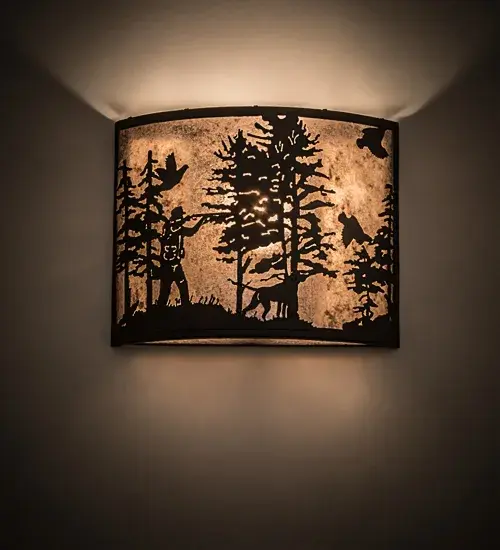 The Quail Hunter W/Dog by Meyda Lighting - Image 1