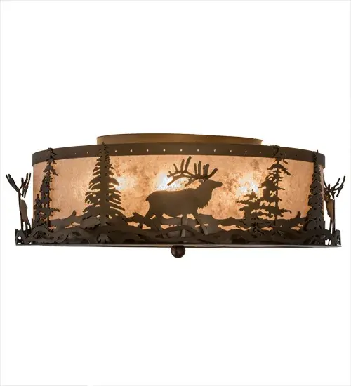 The Elk at Dusk by Meyda Lighting - Image 5