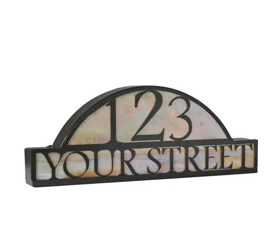 The Personalized Street Address by Meyda Lighting - Image 1