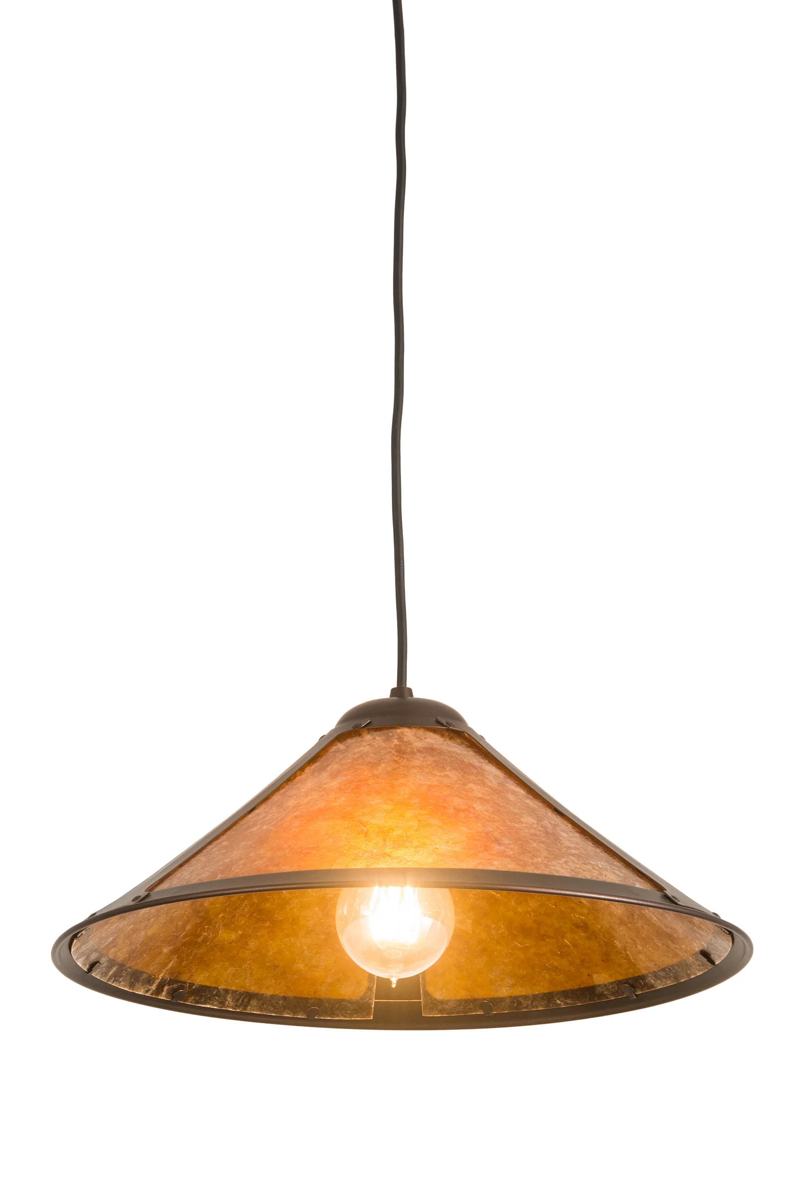 Sutter One Light Pendant in Mahogany Bronze Mahogany Bronze