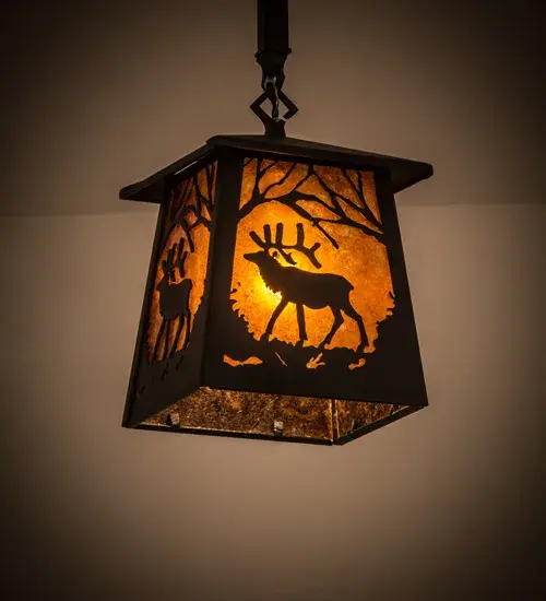 The Elk at Dawn by Meyda Lighting - Image 1