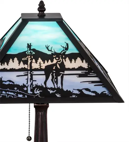The Deer at Lake by Meyda Lighting - Image 7