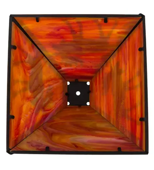 13" Square Lone Moose Shade - Image 4