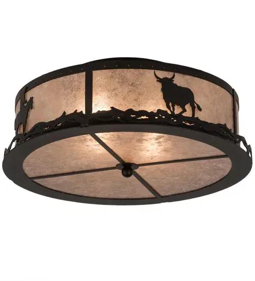 The Cowboy & Steer by Meyda Lighting - Image 2
