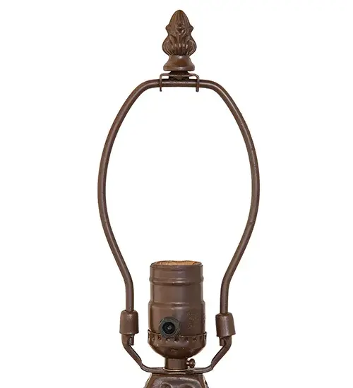 8.5" High Cherubs With Lantern Base - Image 4
