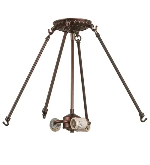 The Semi-Flushmount Hardware by Meyda Lighting