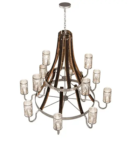 The Barrel Stave by Meyda Lighting - Image 4