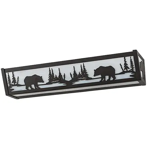 The Meyda Tiffany - Bear At Lake by Meyda Lighting - Image 3