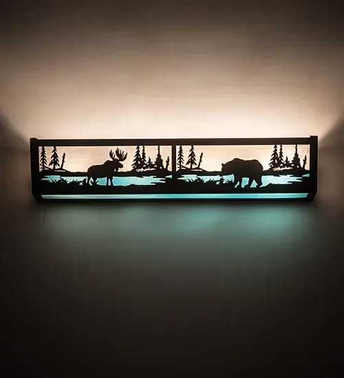 The Moose & Black Bear by Meyda Lighting - Image 1
