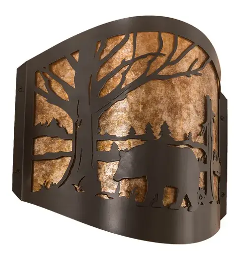 The Meyda Tiffany - Bear At Lake by Meyda Lighting - Image 3