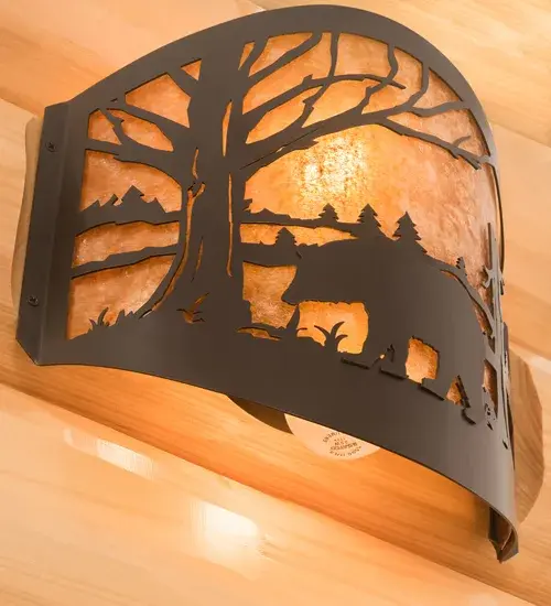The Meyda Tiffany - Bear At Lake by Meyda Lighting - Image 6