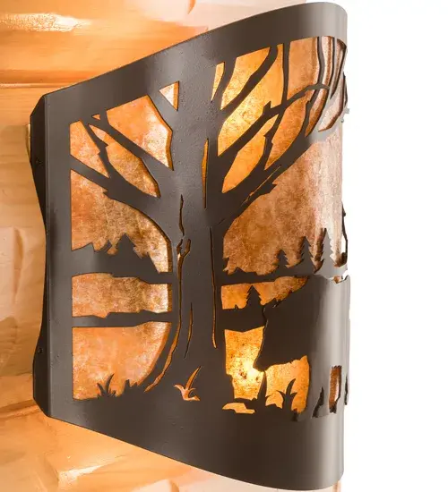 The Meyda Tiffany - Bear At Lake by Meyda Lighting - Image 7