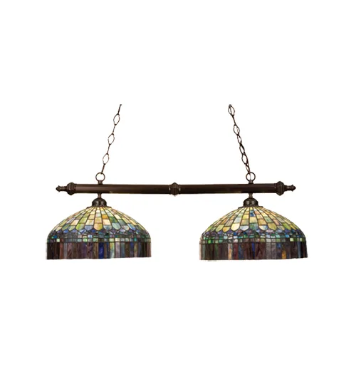 39"L Tiffany Candice 2 LT Island Pendant